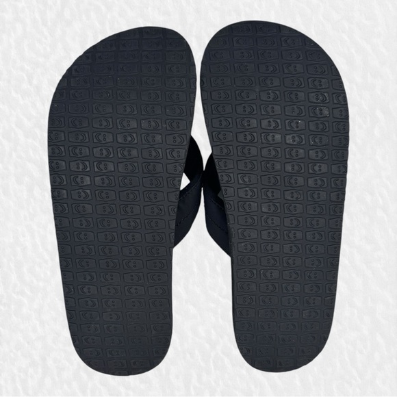 Sanuk Beer Cozy 2 Flip Flops Mens Size 13 Black Soft Squishy Memory Foam Sandals - Picture 8 of 9